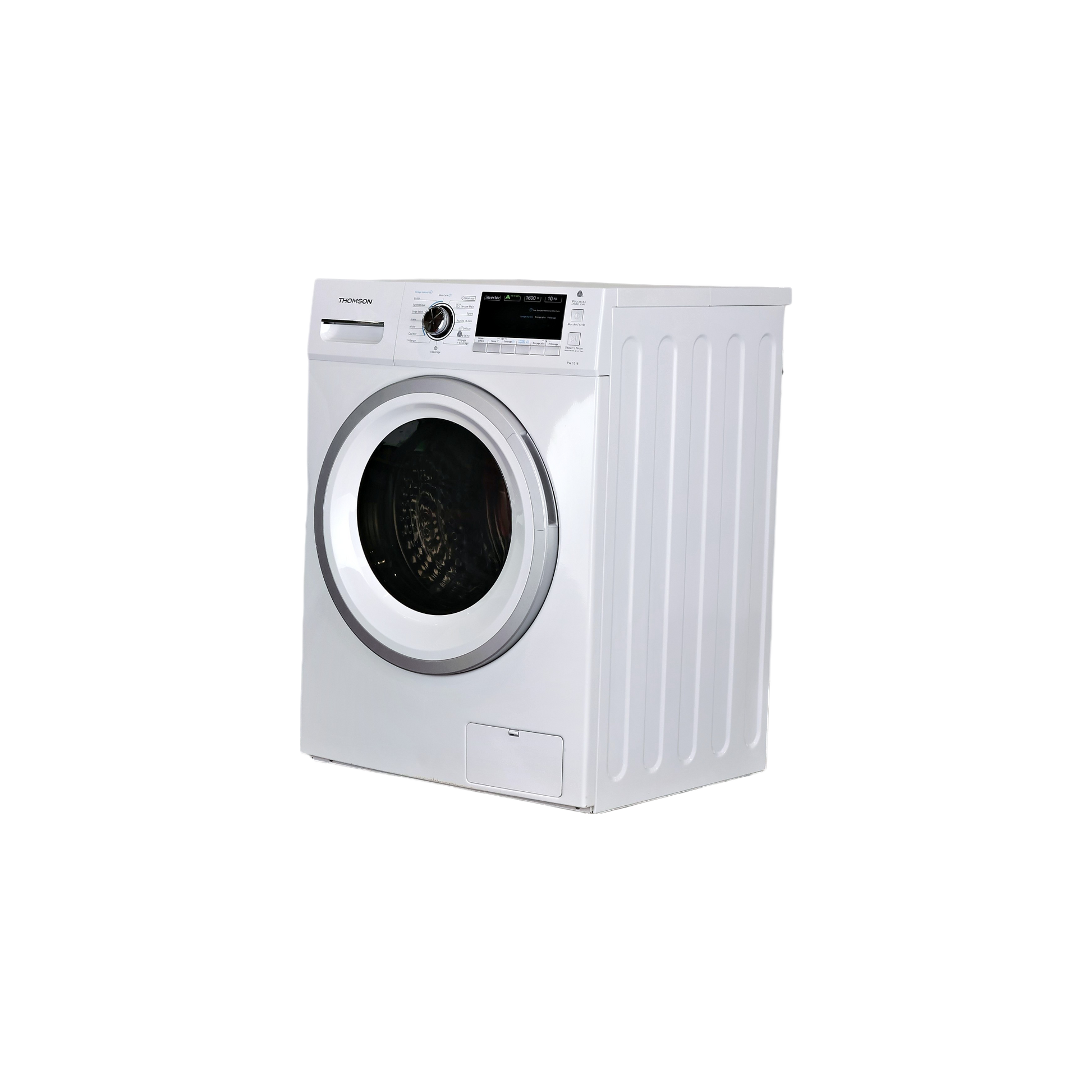 Lave-Linge Hublot 10 kg Reconditionné THOMSON TW1016 : vue du côté gauche