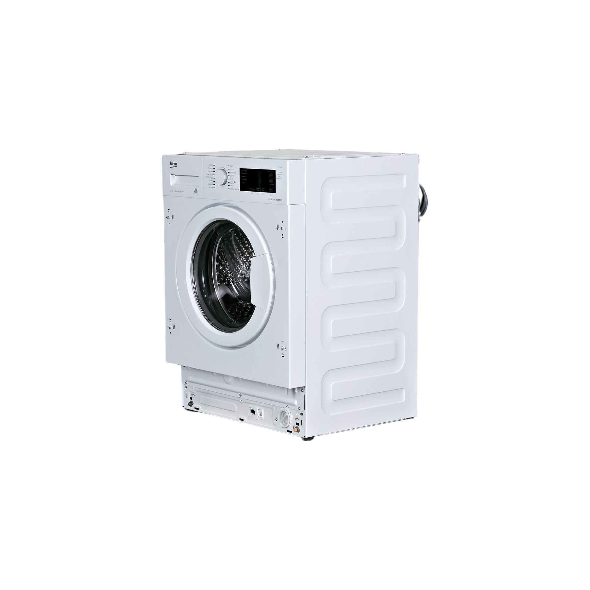 Lave-Linge Hublot 8 kg Reconditionné BEKO WITV8714B0W : vue du côté gauche