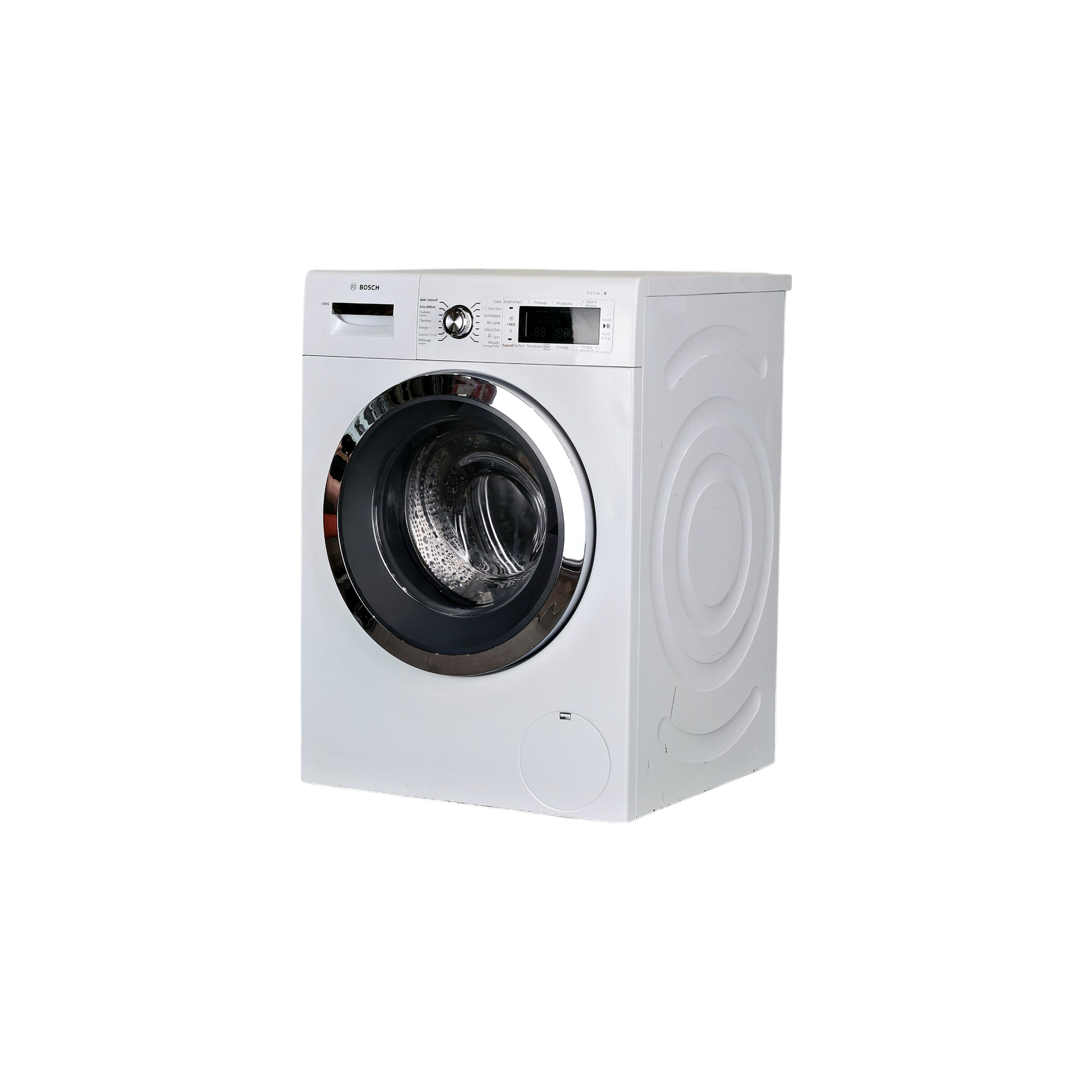 Lave-Linge Hublot 9 kg Reconditionné BOSCH WAWH2660FF : vue du côté gauche
