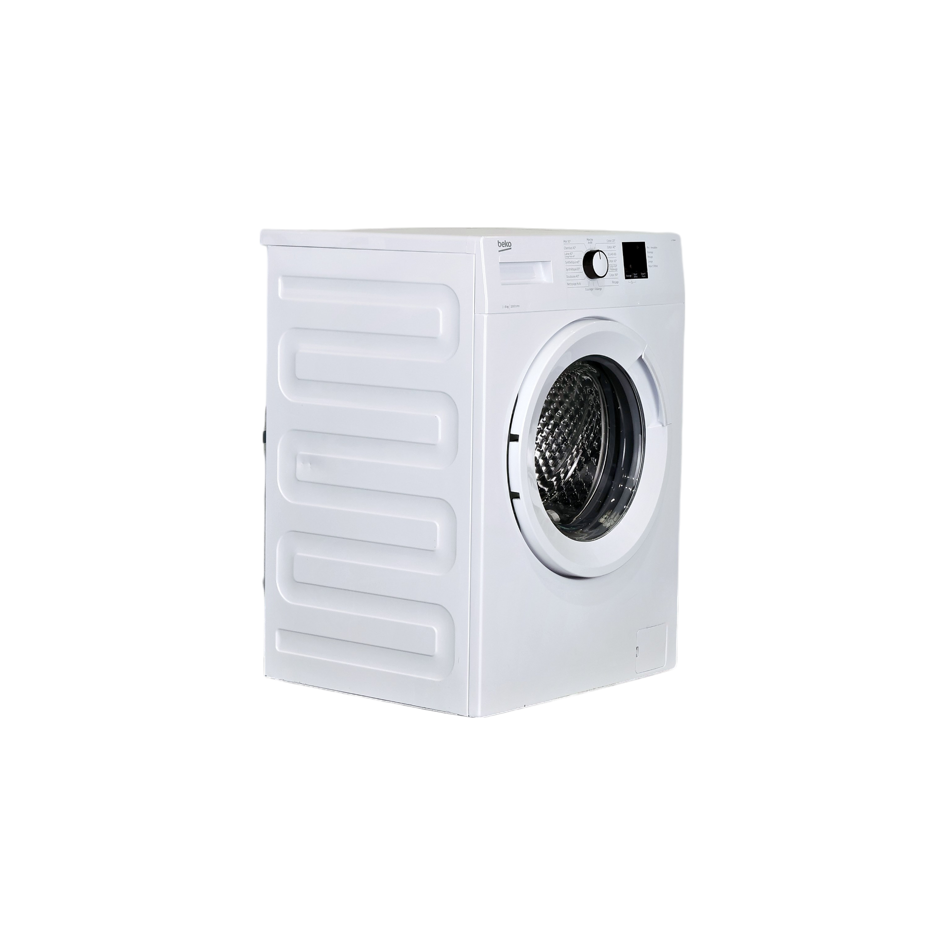 Lave-Linge Hublot 8 kg Reconditionné BEKO LLF08W4 : vue du côté droit