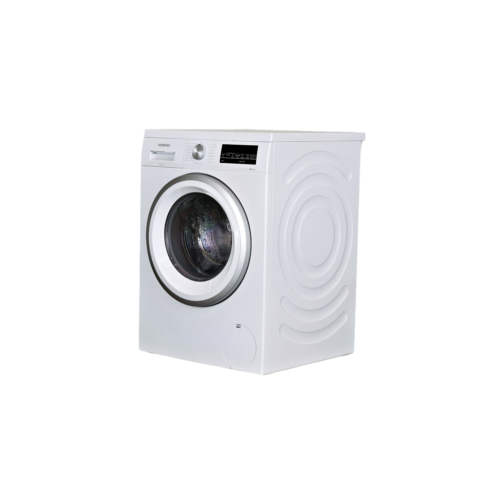 Lave-Linge Hublot 9 kg Reconditionné SIEMENS WU12UT09FF : vue du côté gauche