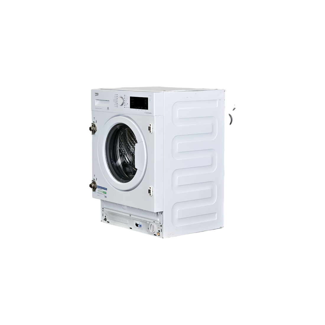Lave-Linge Hublot 8 kg Reconditionné BEKO WITV8714B0W : vue du côté gauche
