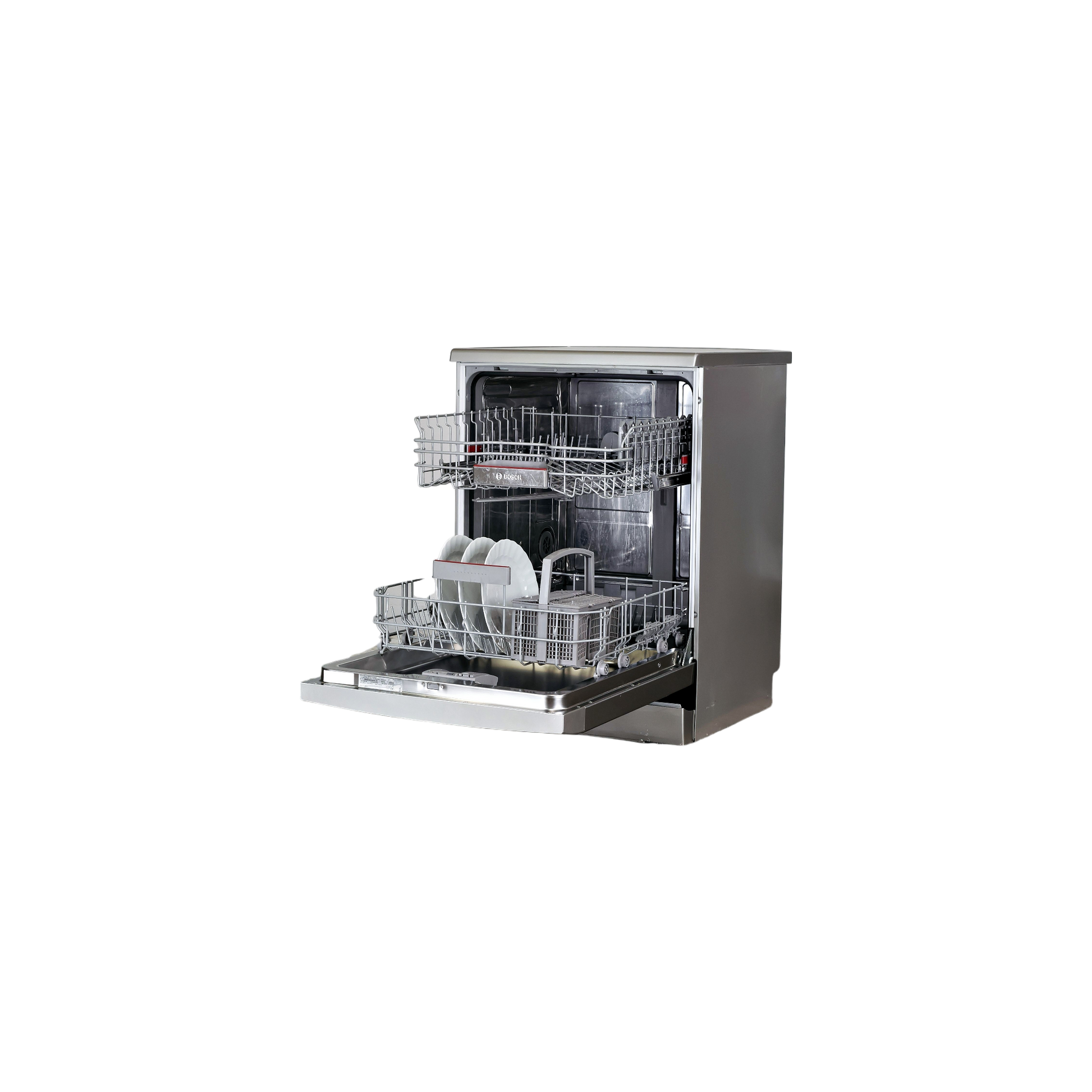 Lave-Vaisselle Pose Libre 12 Cvts Reconditionné BOSCH SMS46GI55E : vue de l'intérieur