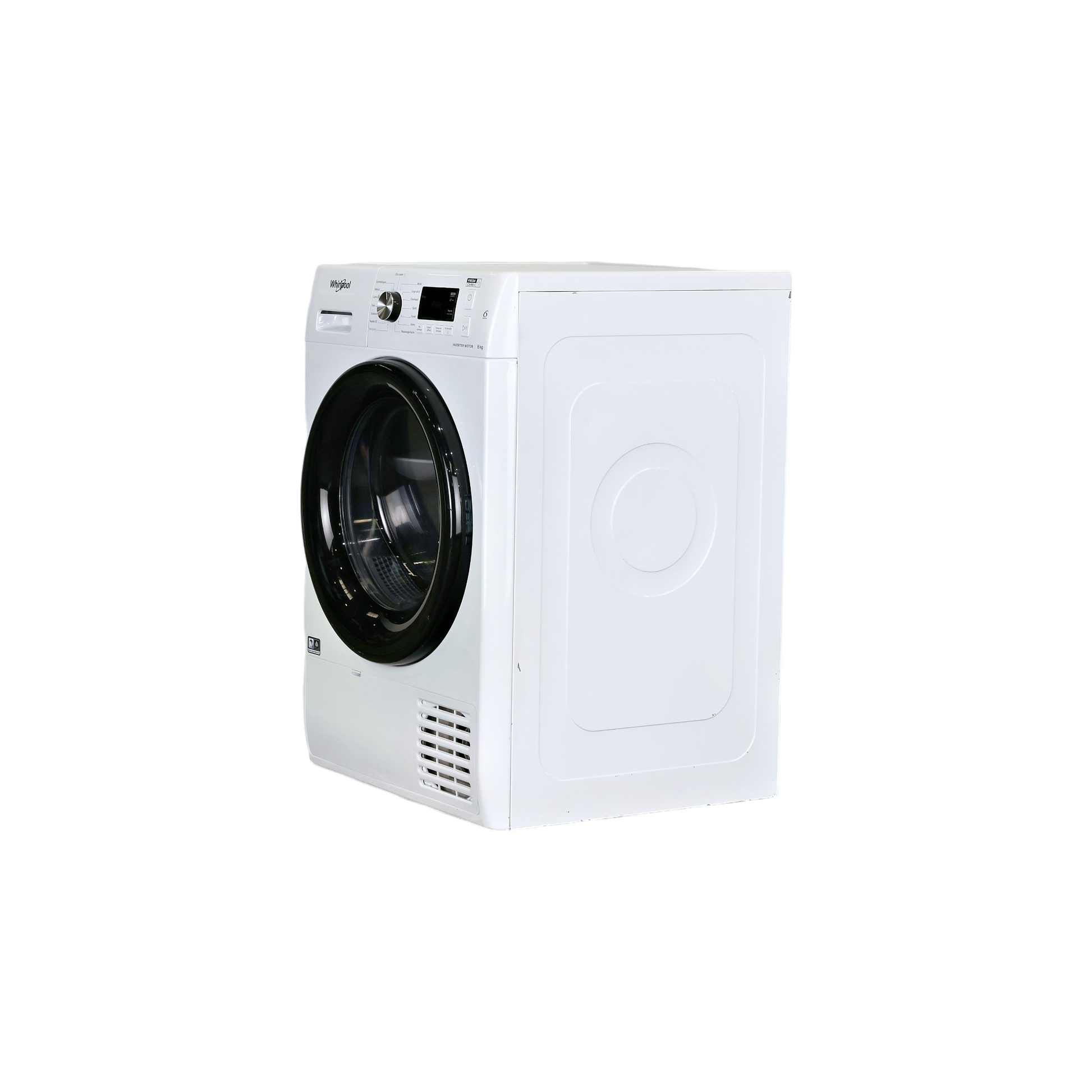 Seche-Linge Pompe À Chaleur 8 kg Reconditionné WHIRLPOOL FFTSM1182BFR : vue du côté gauche