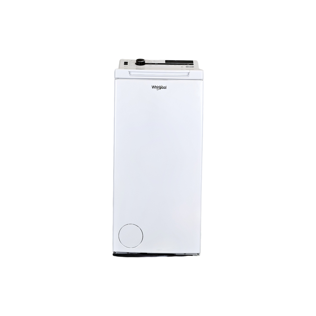 Lave-Linge Top 6.5 kg Reconditionné WHIRLPOOL TDLRB65242BSFR/N : vue de face