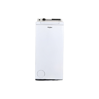 Lave-Linge Top 6.5 kg Reconditionné WHIRLPOOL TDLRB65242BSFR/N : vue de face