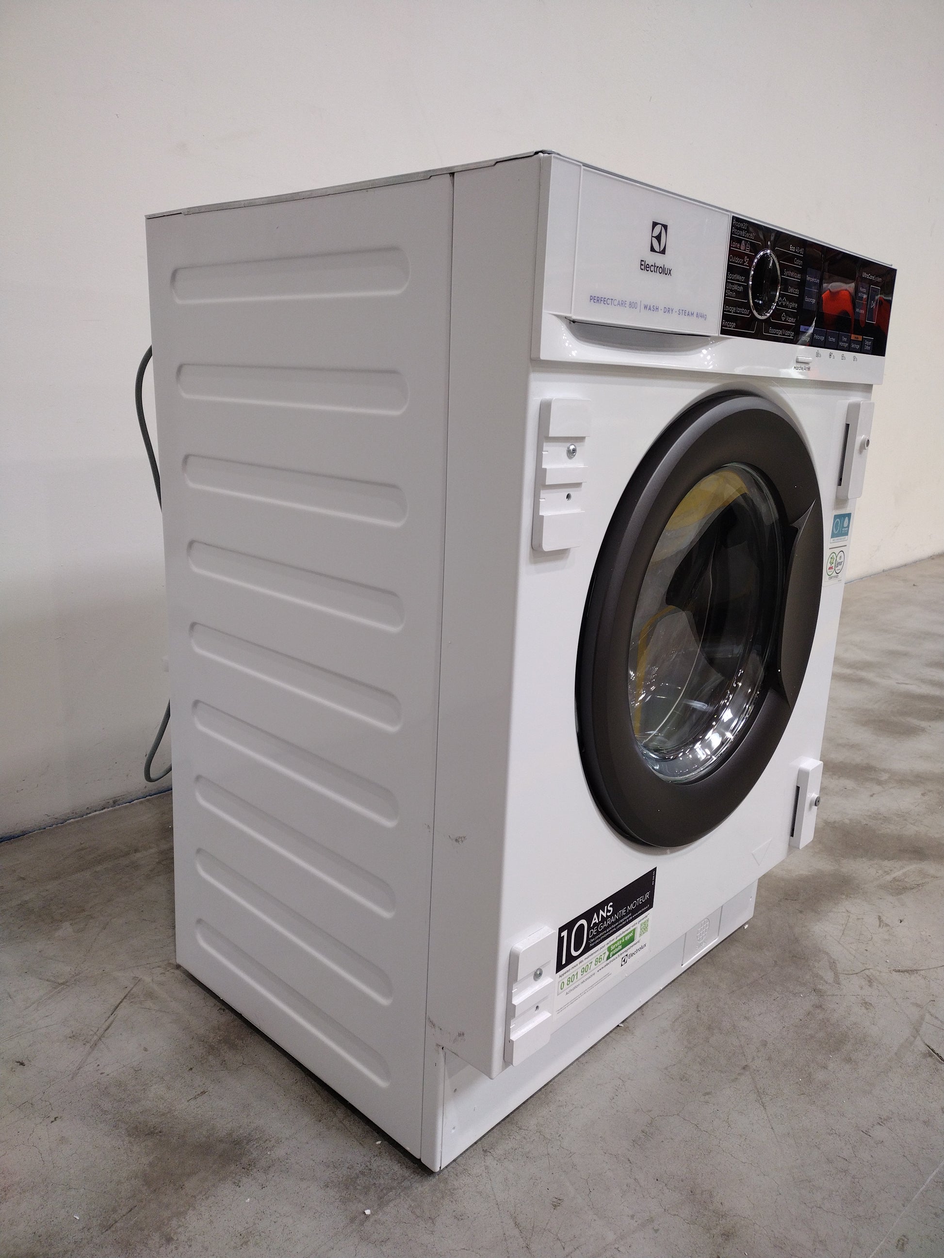 Lave-Linge Sechant 8 kg Reconditionné ELECTROLUX EW8W1684BI : détails