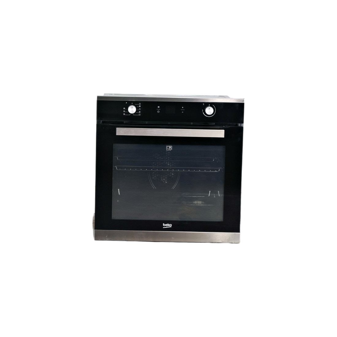 Four Chaleur Tournante 66 L Reconditionné BEKO BIE15300XP : vue de face