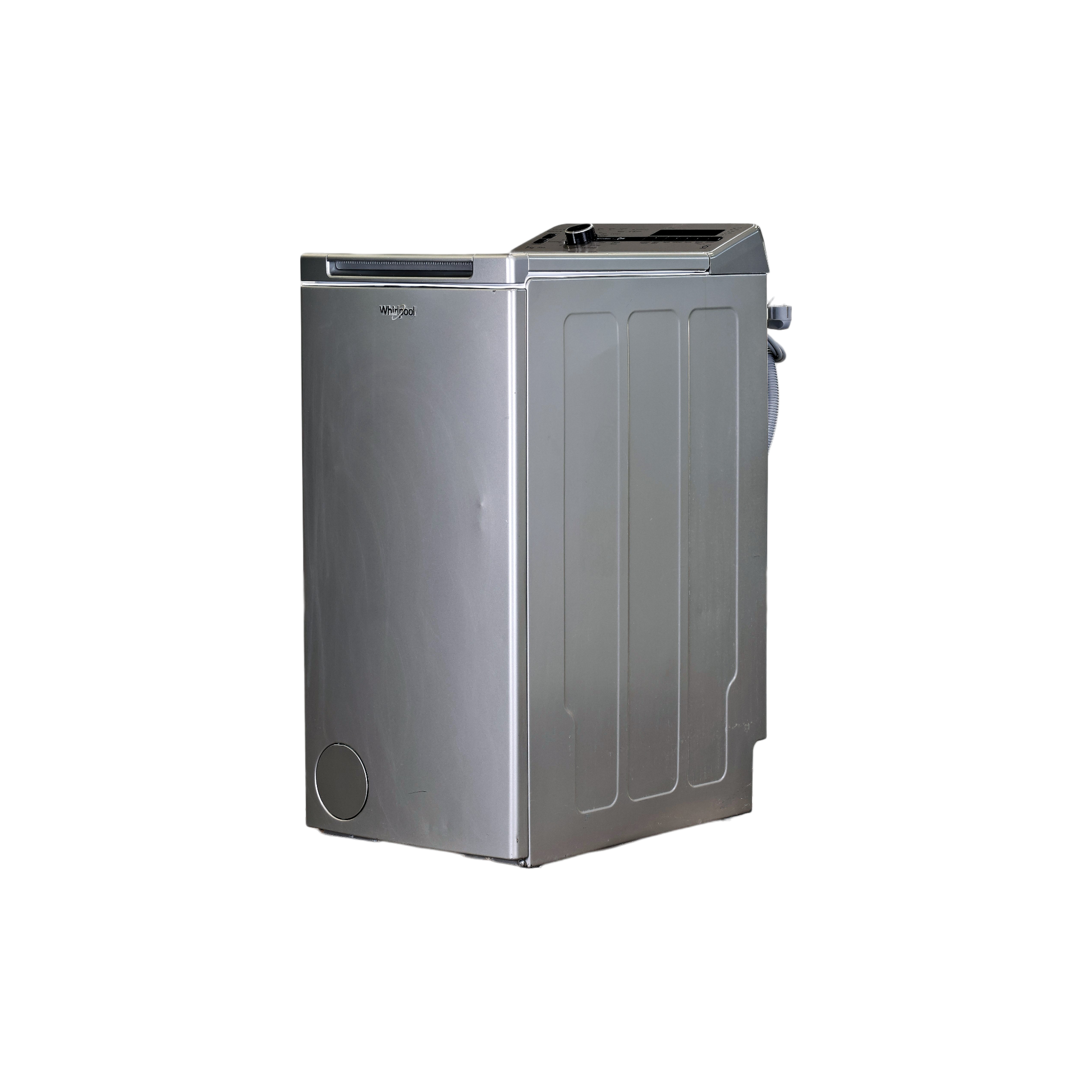 Lave-Linge Top 7 kg Reconditionné WHIRLPOOL TDLR70212S : vue du côté gauche