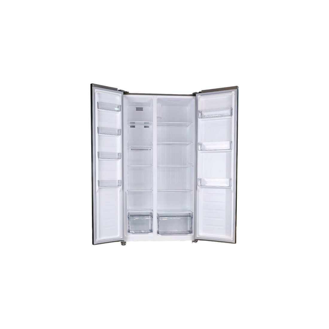 Réfrigérateur Américain 442 L Reconditionné ESSENTIEL B ERAVE180-90V3 : vue de l'intérieur