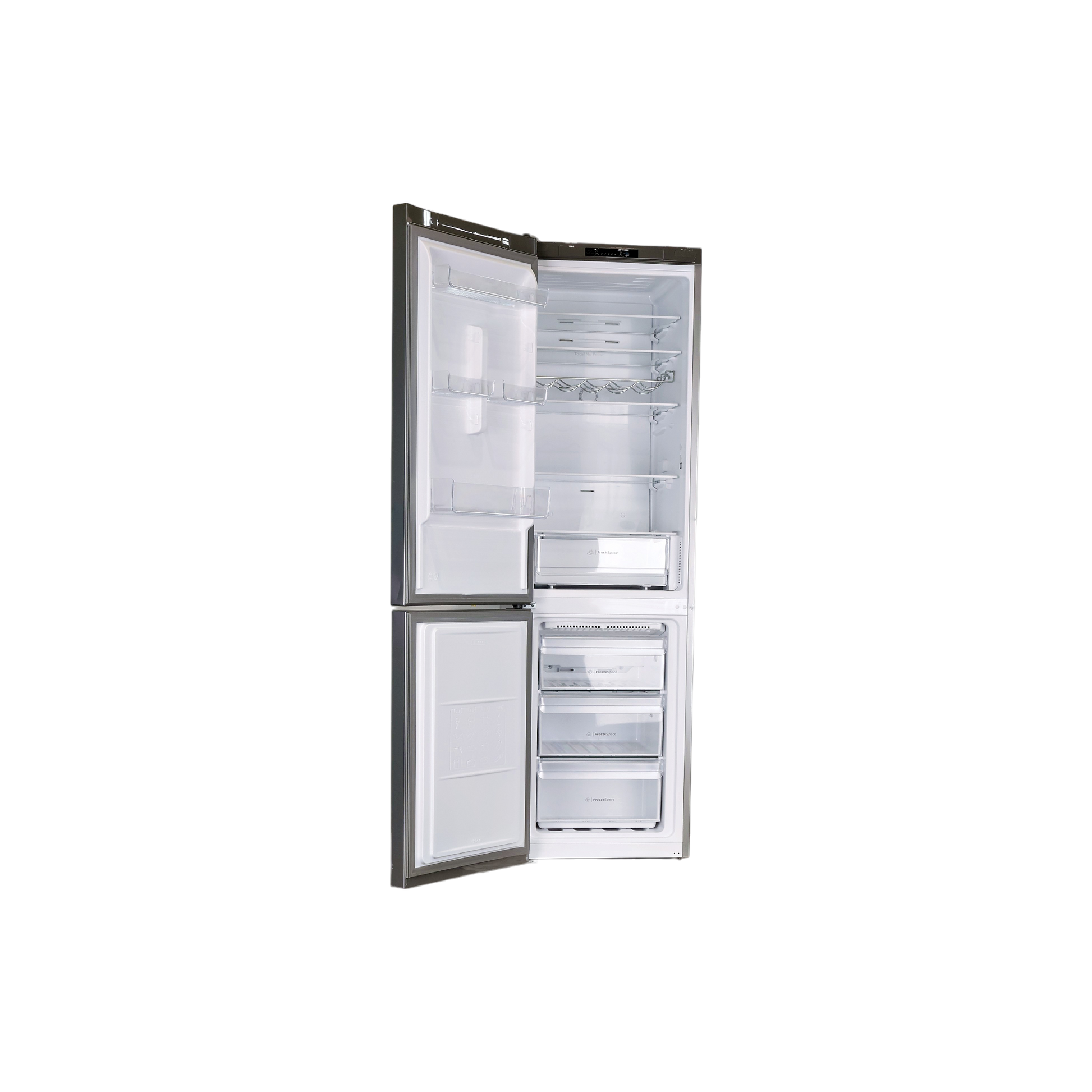 Réfrigérateur Avec Congélateur 367 L Reconditionné INDESIT INFC9 TI22X : vue de l'intérieur
