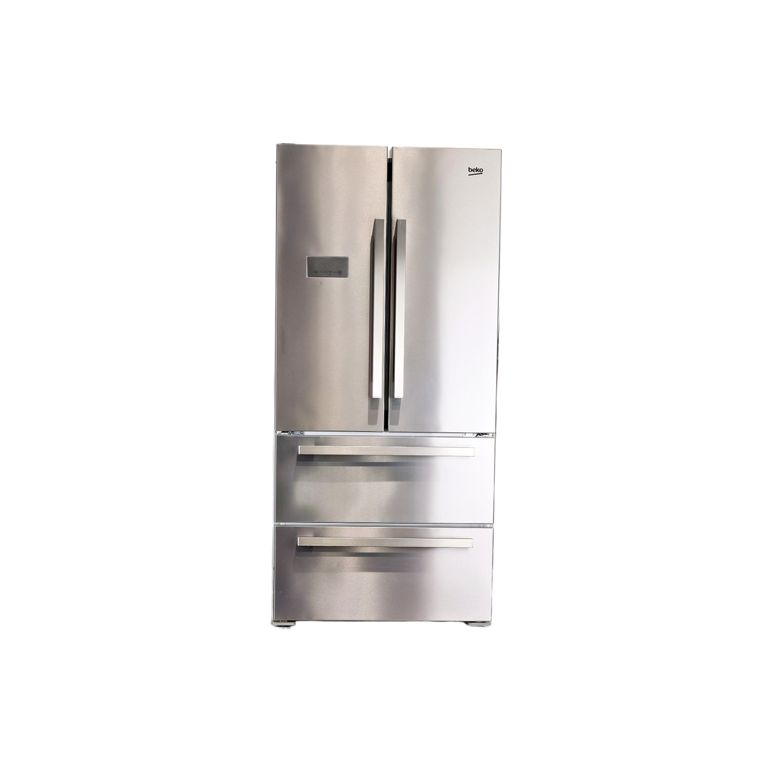 Réfrigérateur Multi-Portes 539 L Reconditionné BEKO GNE60522X : vue de face