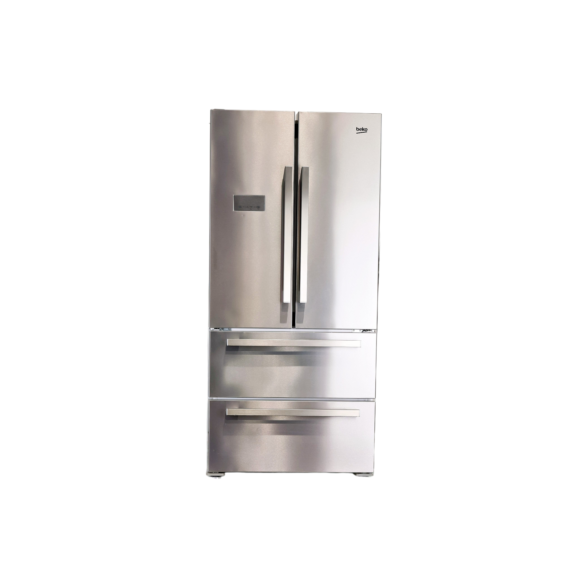 Réfrigérateur Multi-Portes 539 L Reconditionné BEKO GNE60522X : vue de face