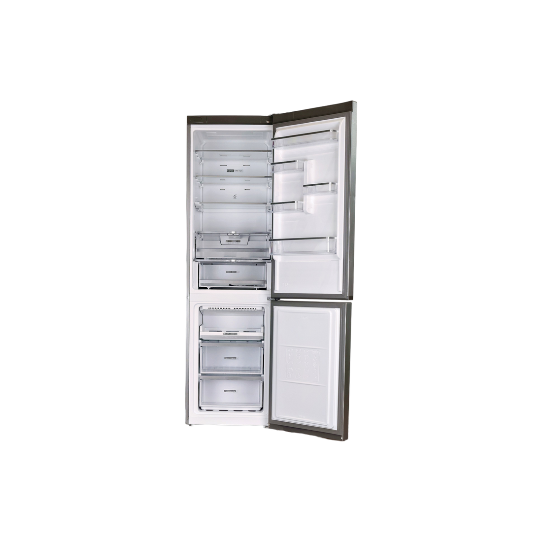 Réfrigérateur Avec Congélateur 367 L Reconditionné WHIRLPOOL W7X94TSX : vue de l'intérieur