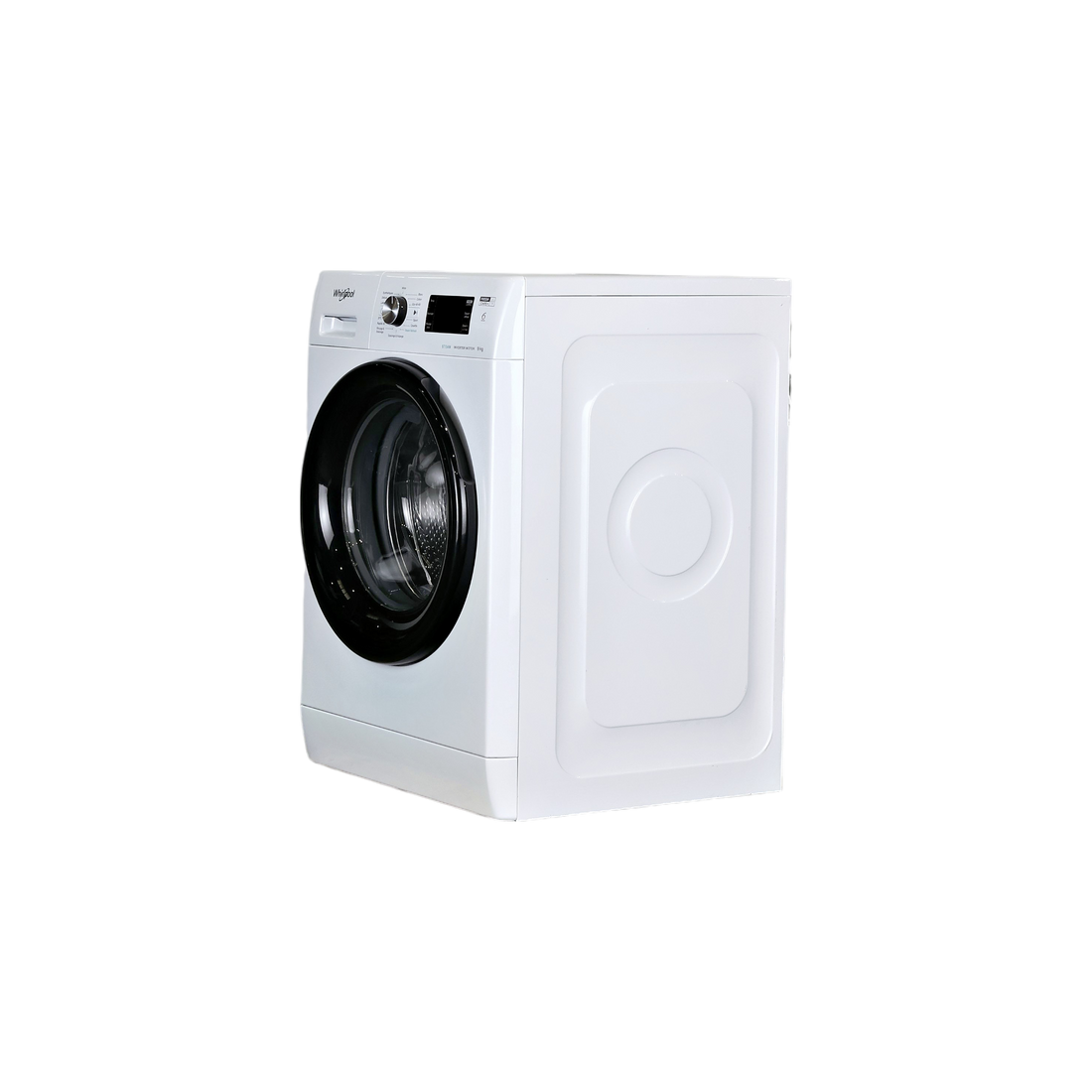 Lave-Linge Hublot 9 kg Reconditionné WHIRLPOOL FFBB9489BVFR : vue du côté gauche