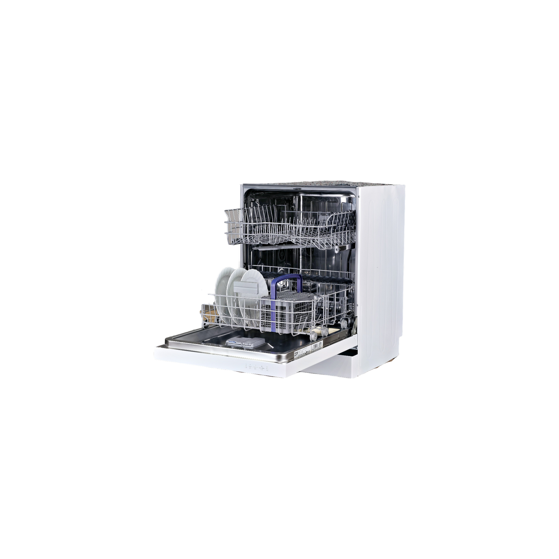 Lave-Vaisselle Pose Libre 13 Cvts Reconditionné BEKO BDF13A70W : vue de l'intérieur