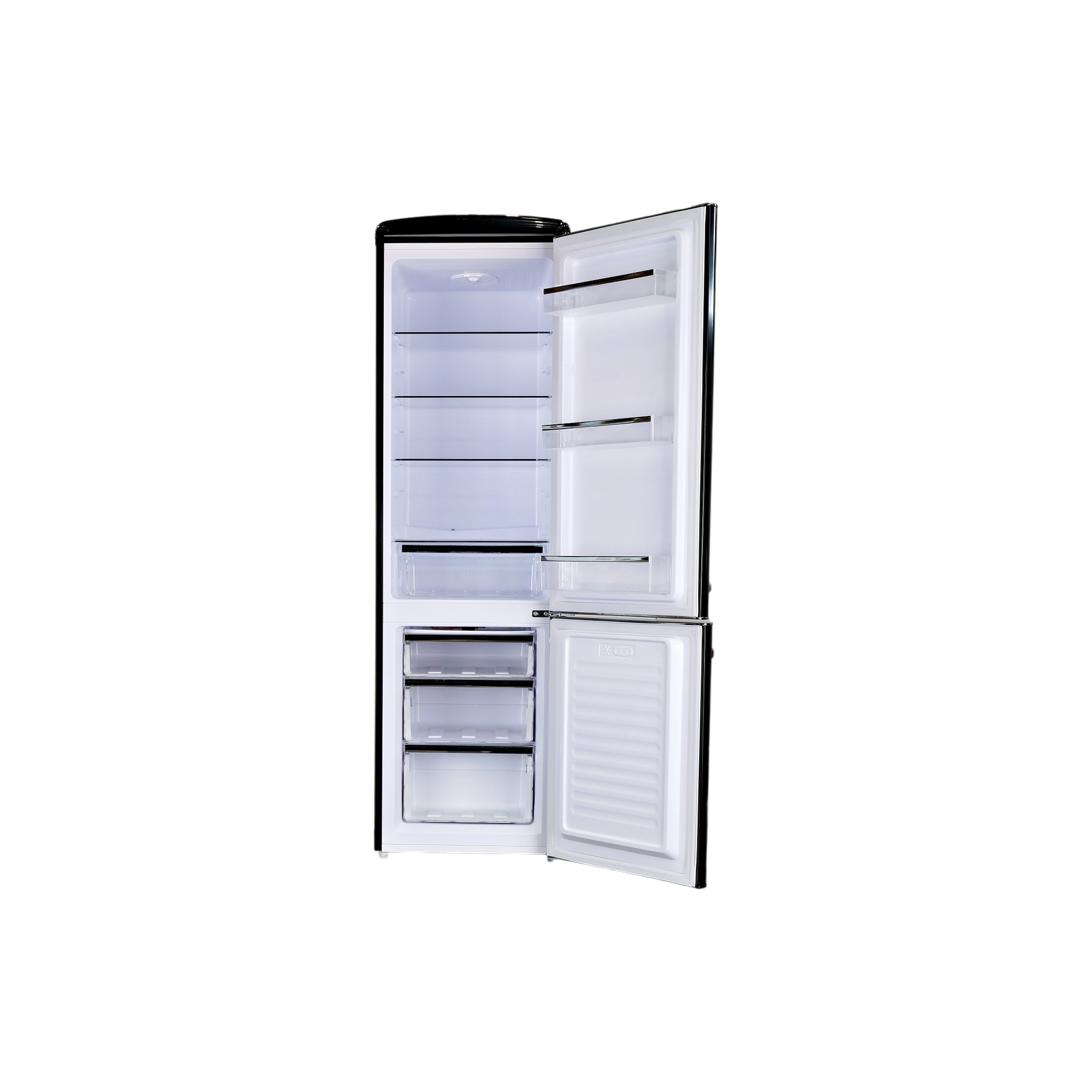 Réfrigérateur Avec Congélateur 244 L Reconditionné FRIGELUX CB255RNA++ : vue de l'intérieur