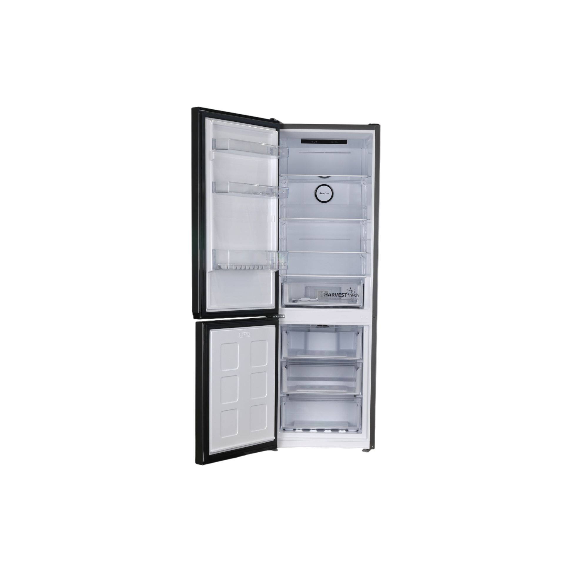 Réfrigérateur Avec Congélateur 301 L Reconditionné BEKO B5RCNA346HG : vue de l'intérieur