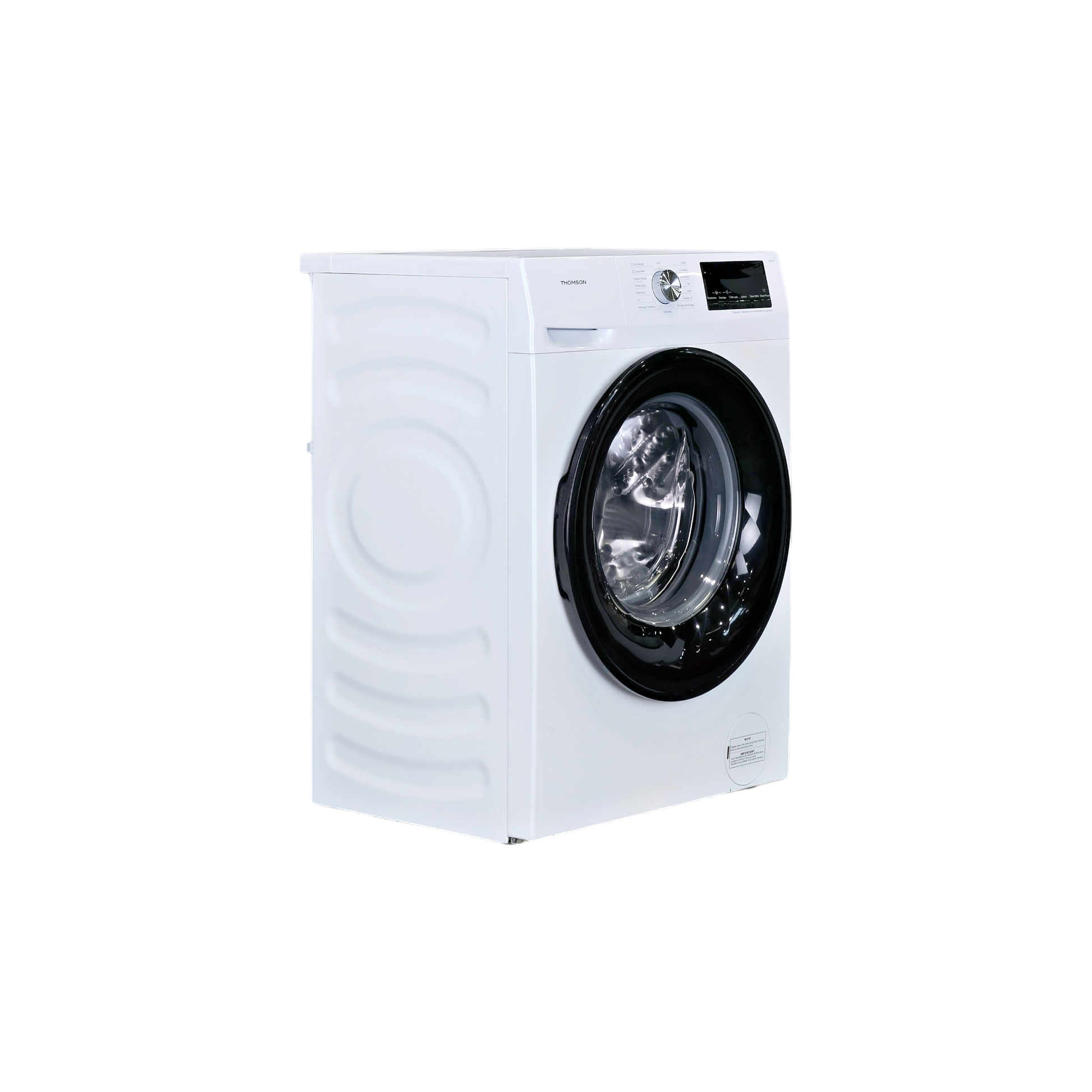 Lave-Linge Hublot 7 kg Reconditionné THOMSON TW147A : vue du côté droit