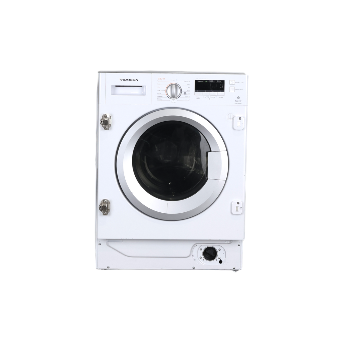 Lave-Linge Sechant 8 kg Reconditionné THOMSON THBI1468WD : vue de face