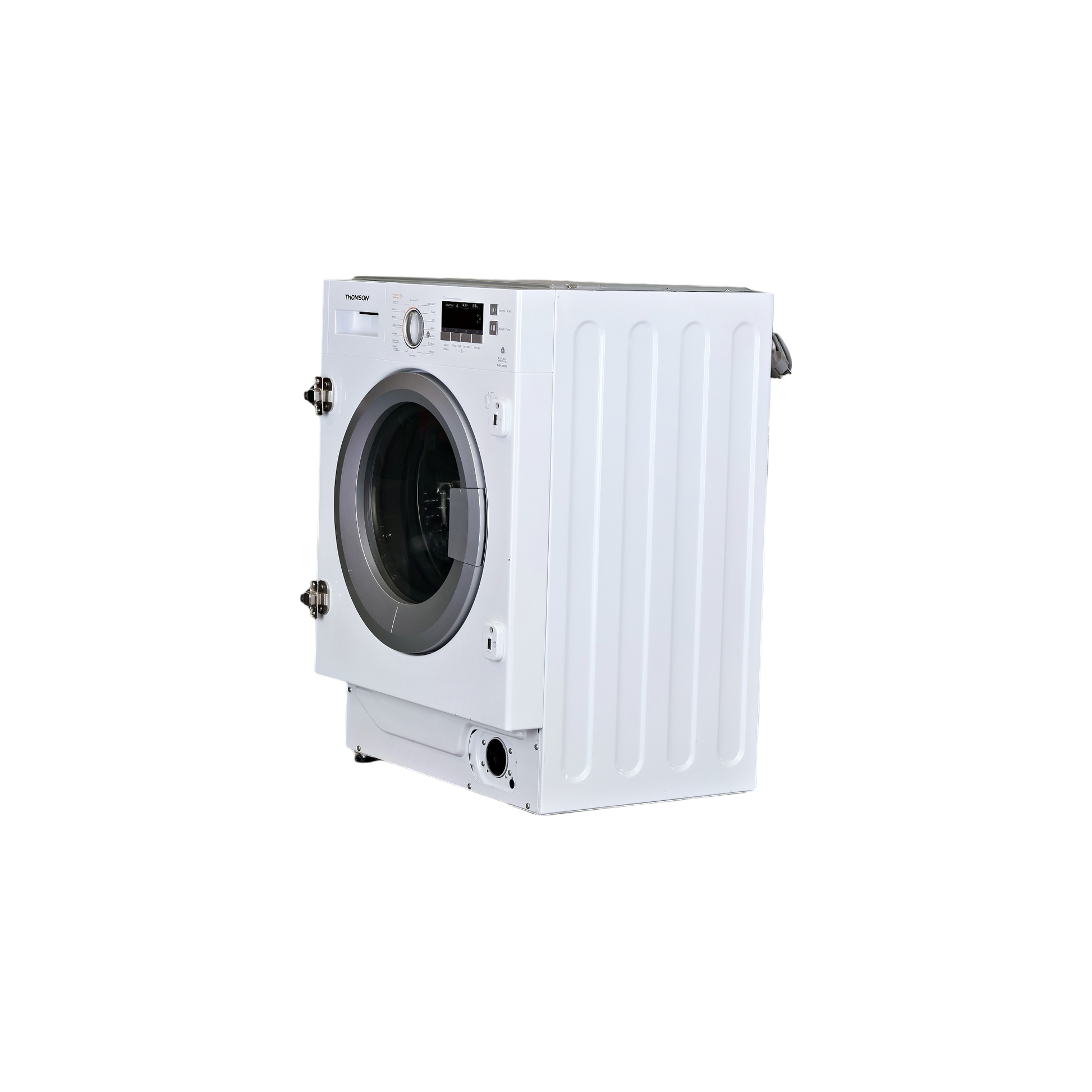 Lave-Linge Sechant 8 kg Reconditionné THOMSON THBI1468WD : vue du côté gauche