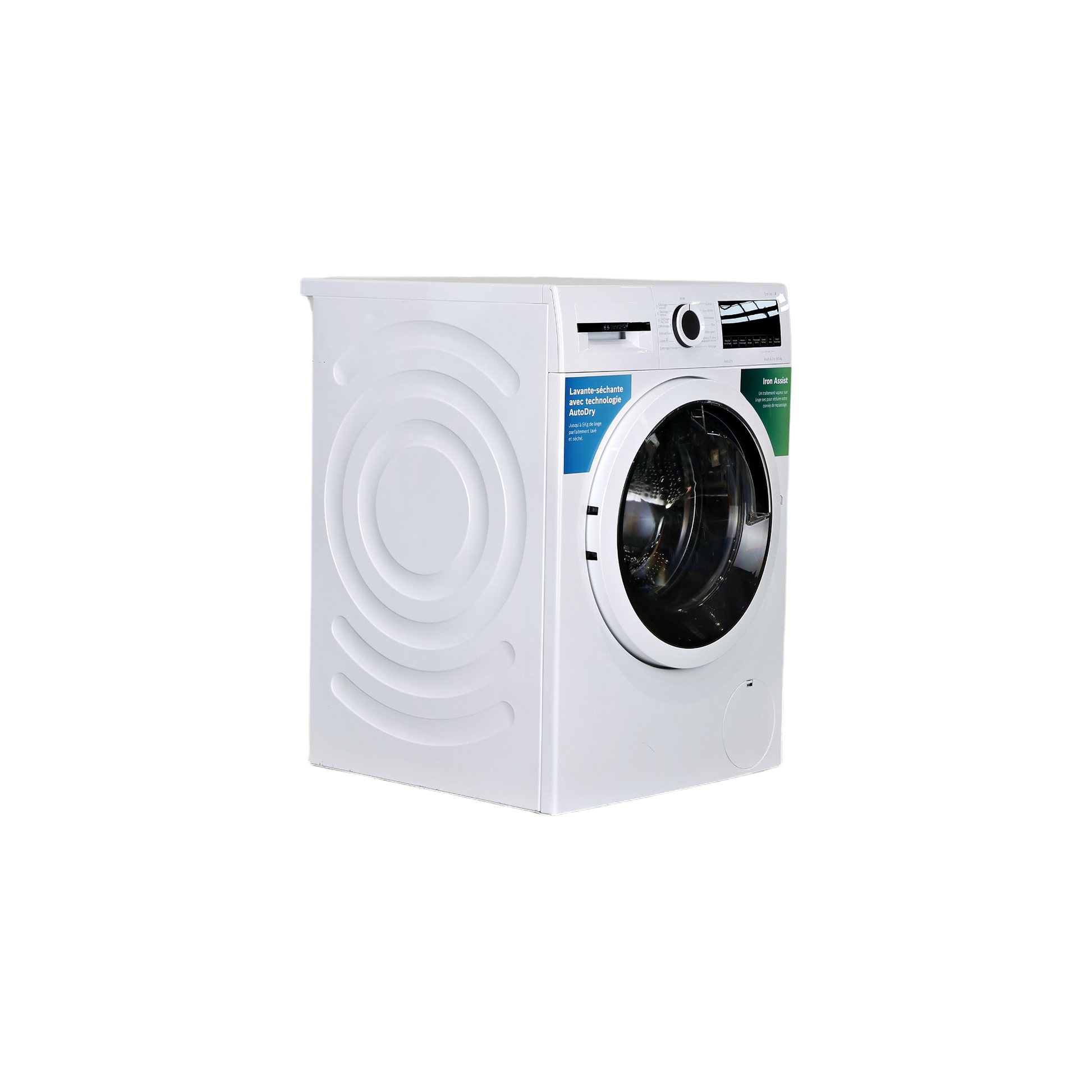 Lave-Linge Sechant 9 kg Reconditionné BOSCH WNA144V0FR : vue du côté droit