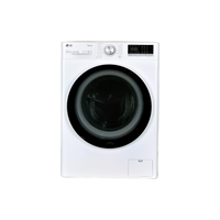 Lave-Linge Sechant 9 kg Reconditionné LG F954N40WRS : vue de face