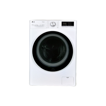 Lave-Linge Sechant 9 kg Reconditionné LG F954N40WRS : vue de face