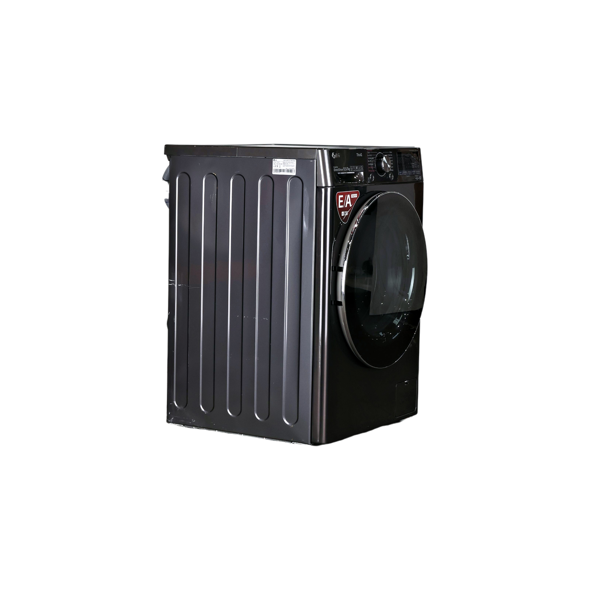 Lave-Linge Sechant 10.5 kg Reconditionné LG F174V72BSTA : vue du côté droit