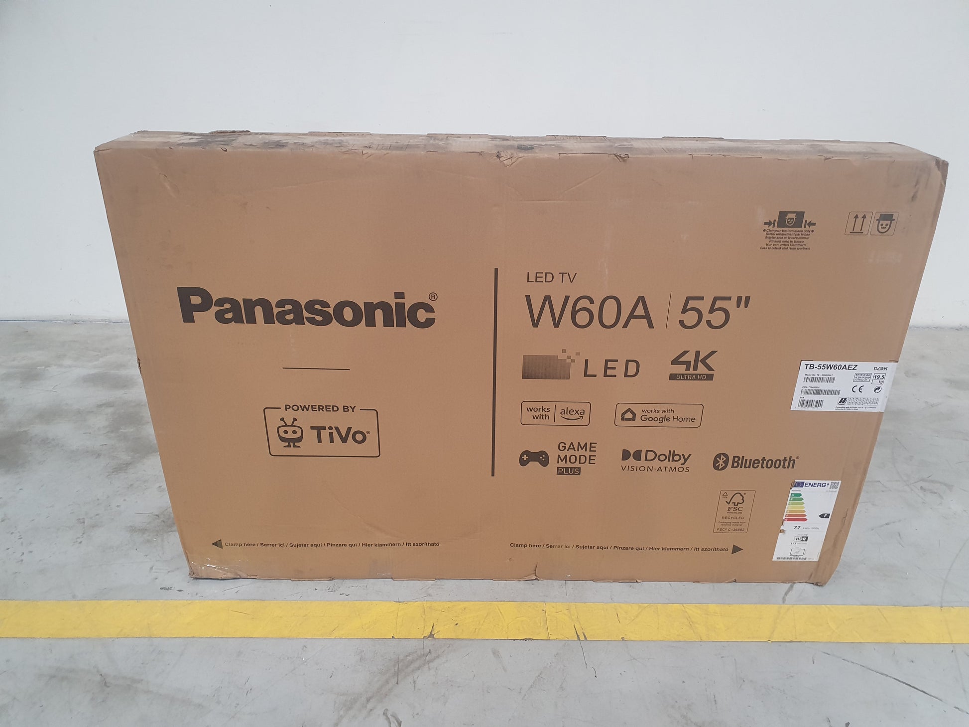 Téléviseur Led  Reconditionné PANASONIC TB55W60AEZ 139 CM (55") : détails