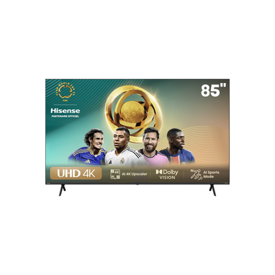 Téléviseur LED HISENSE 85A6N 214 cm (84")