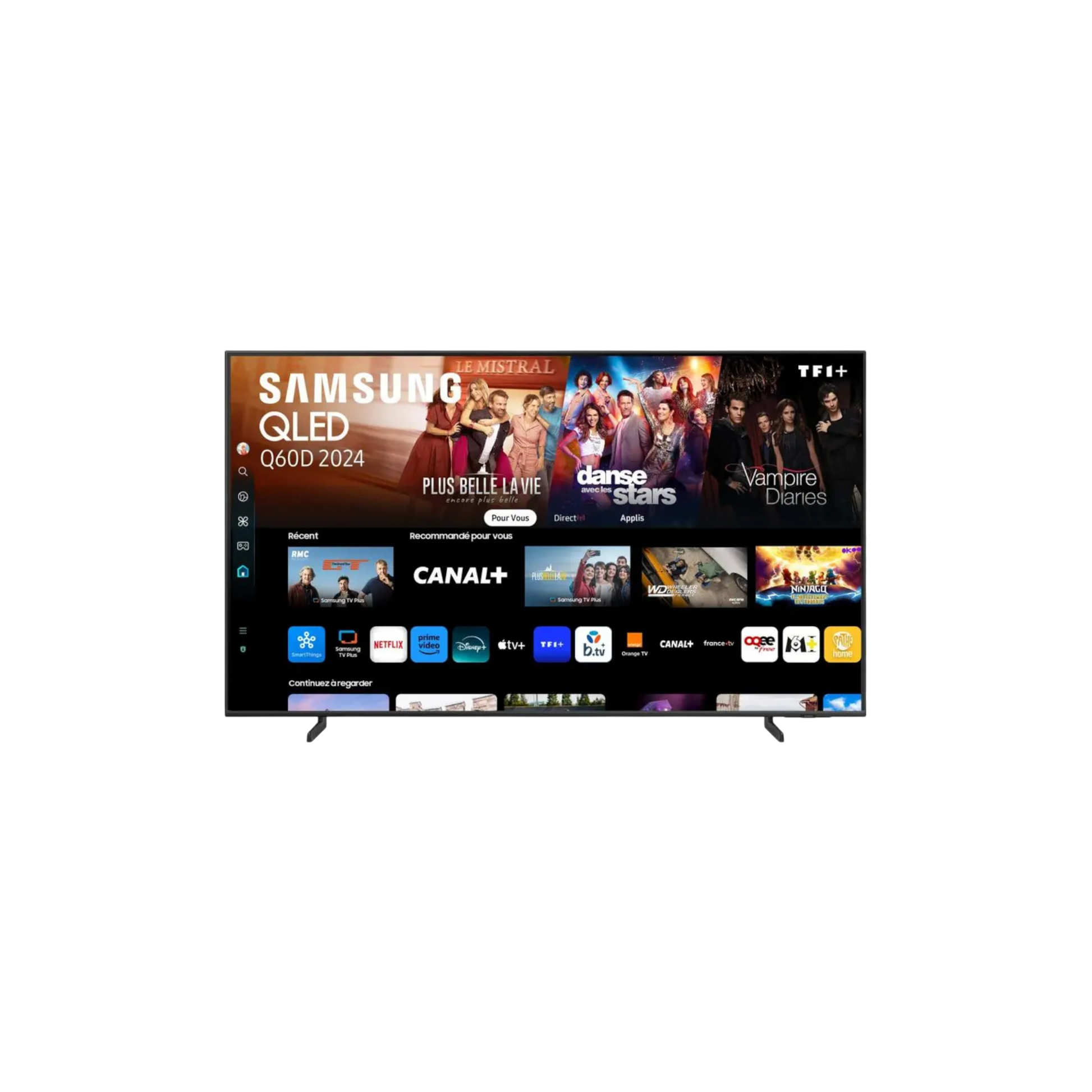 Téléviseur Led  Reconditionné SAMSUNG TQ65Q60DAU 164 CM (65") : vue de face