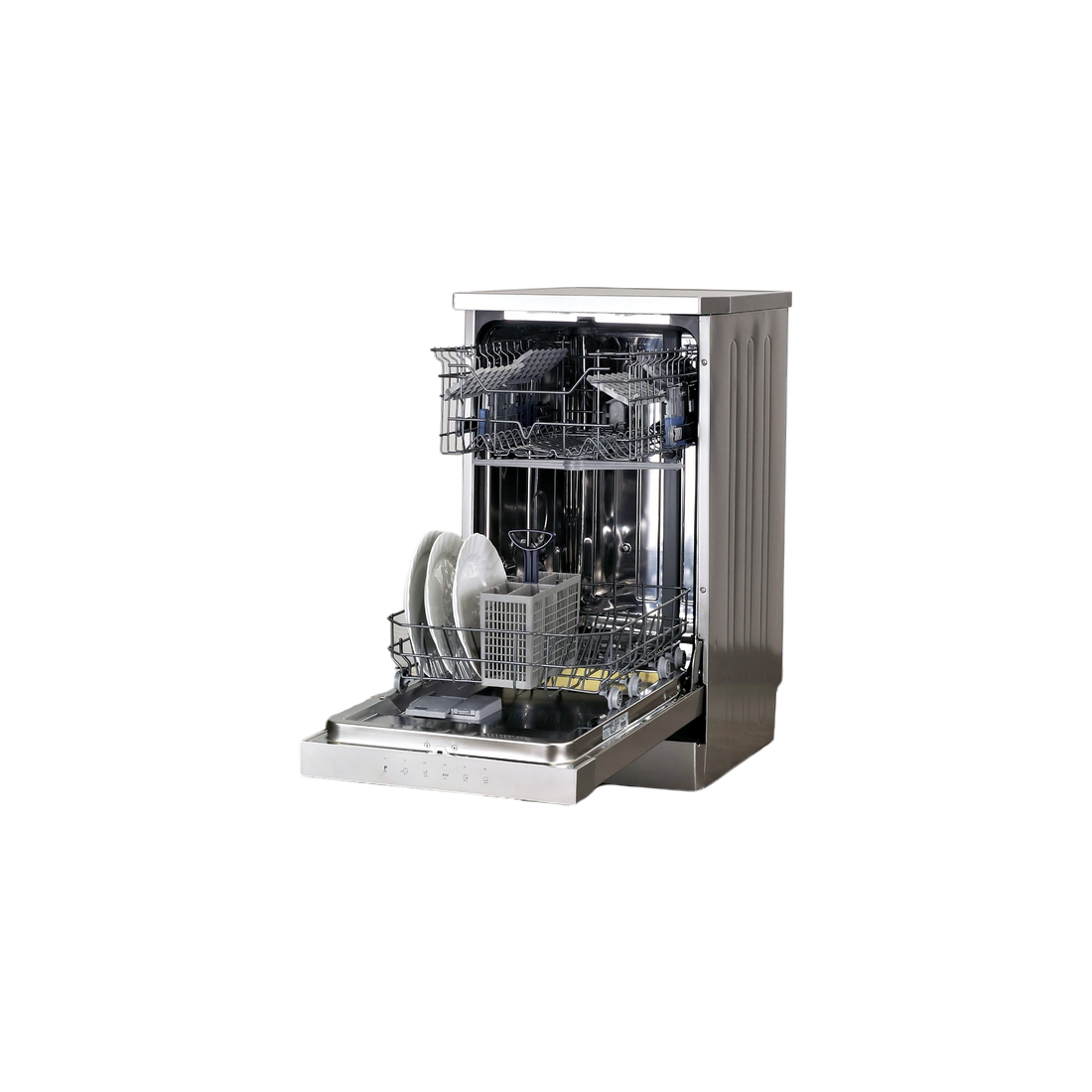 Lave-Vaisselle Pose Libre 14 Cvts Reconditionné ESSENTIEL B ELV 459S : vue de l'intérieur