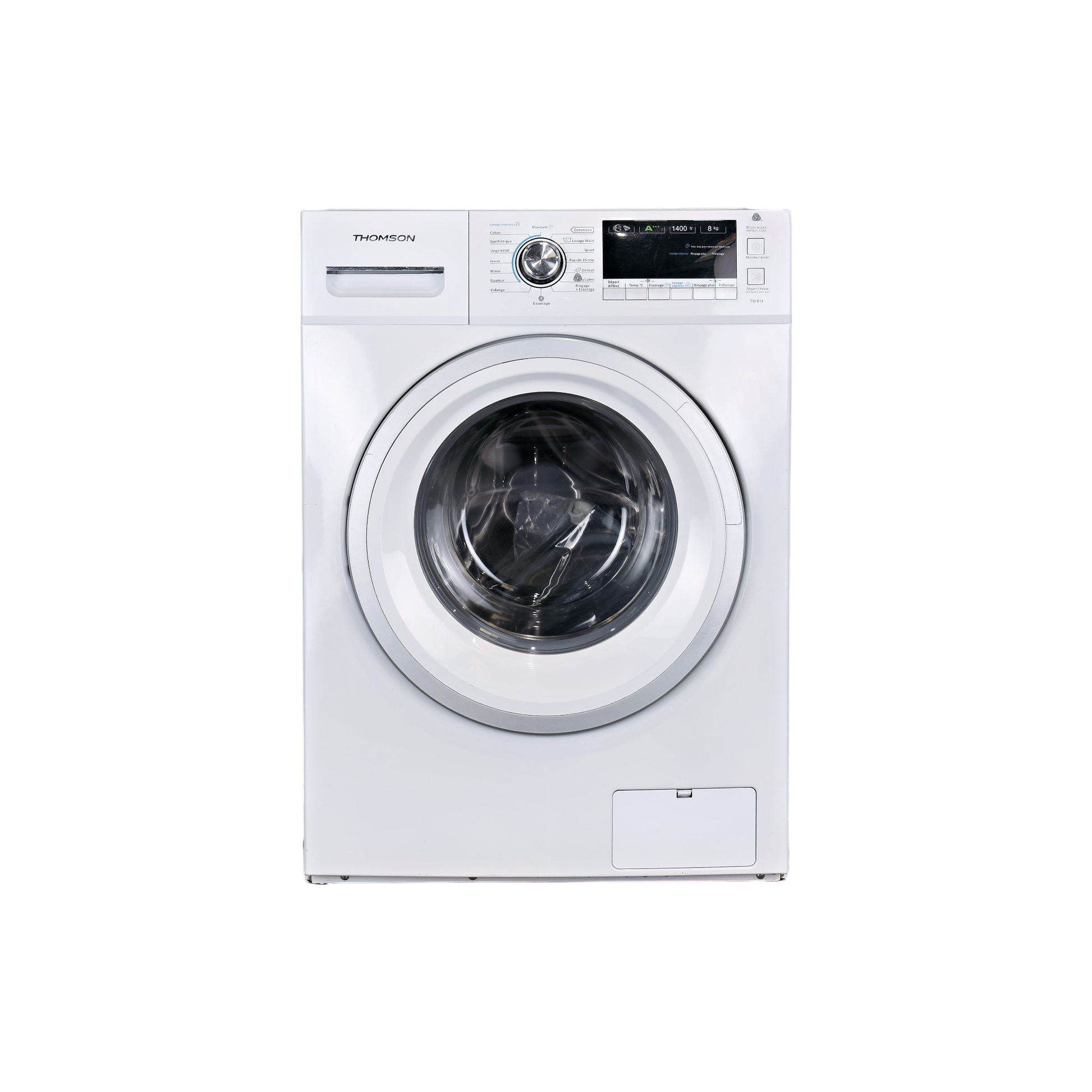Lave-Linge Hublot 8 kg Reconditionné THOMSON TW814 : vue de face