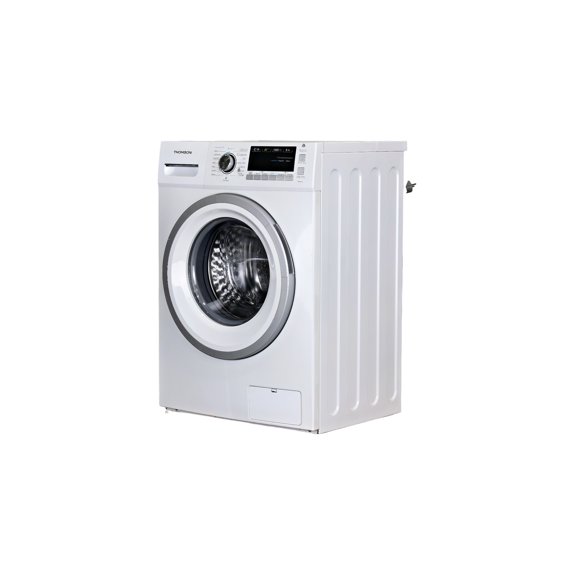 Lave-Linge Hublot 8 kg Reconditionné THOMSON TW814 : vue du côté gauche