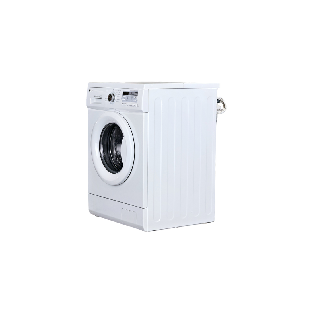 Lave-Linge Hublot 7 kg Reconditionné LG F74B80WH : vue du côté gauche