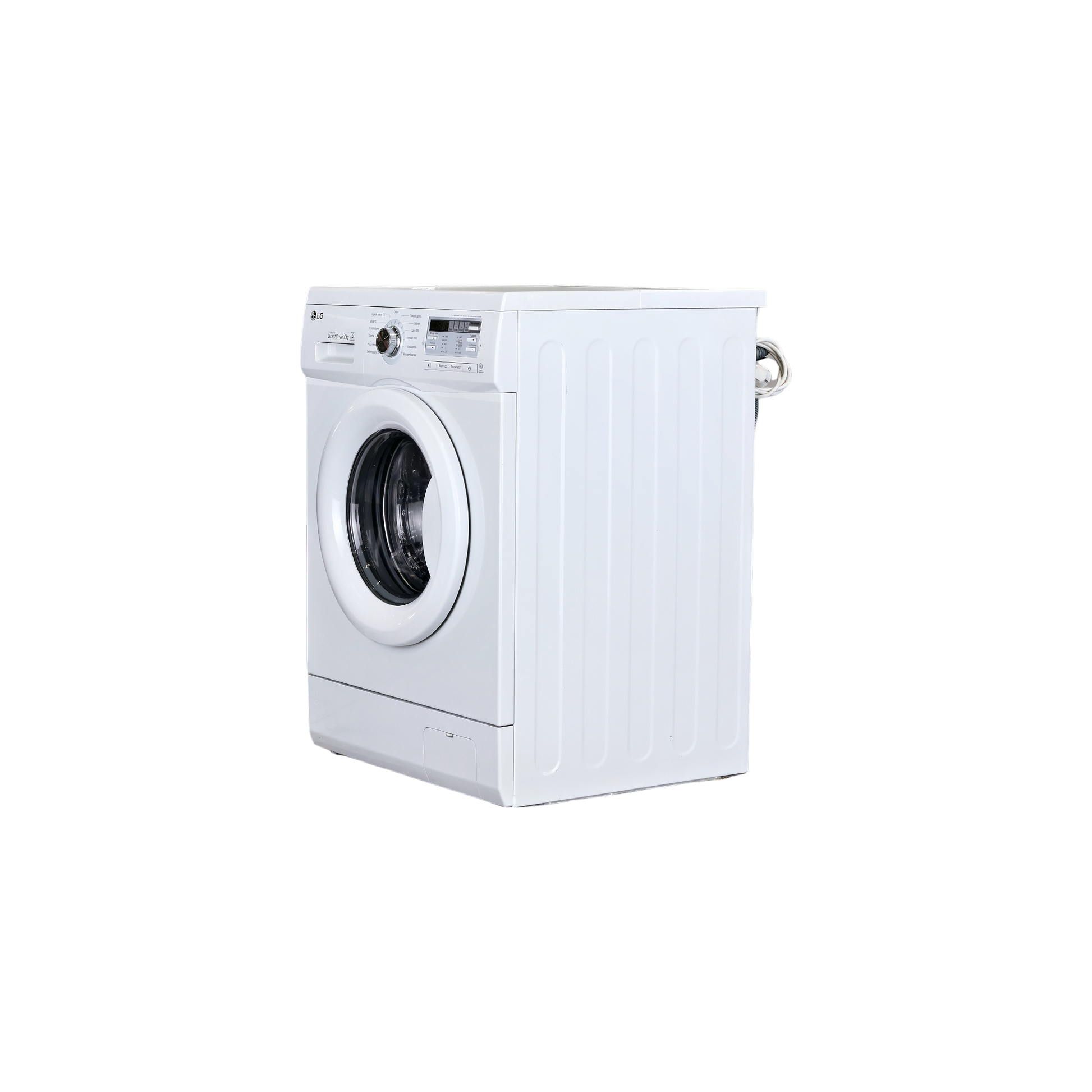Lave-Linge Hublot 7 kg Reconditionné LG F74B80WH : vue du côté gauche