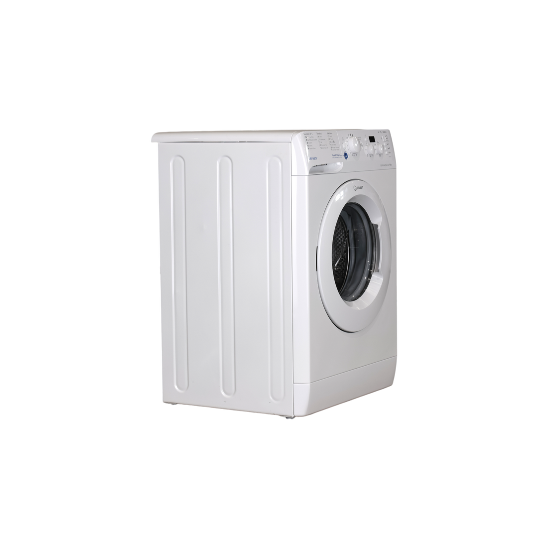 Lave-Linge Hublot 7 kg Reconditionné INDESIT BWD 71452 W FR : vue du côté gauche