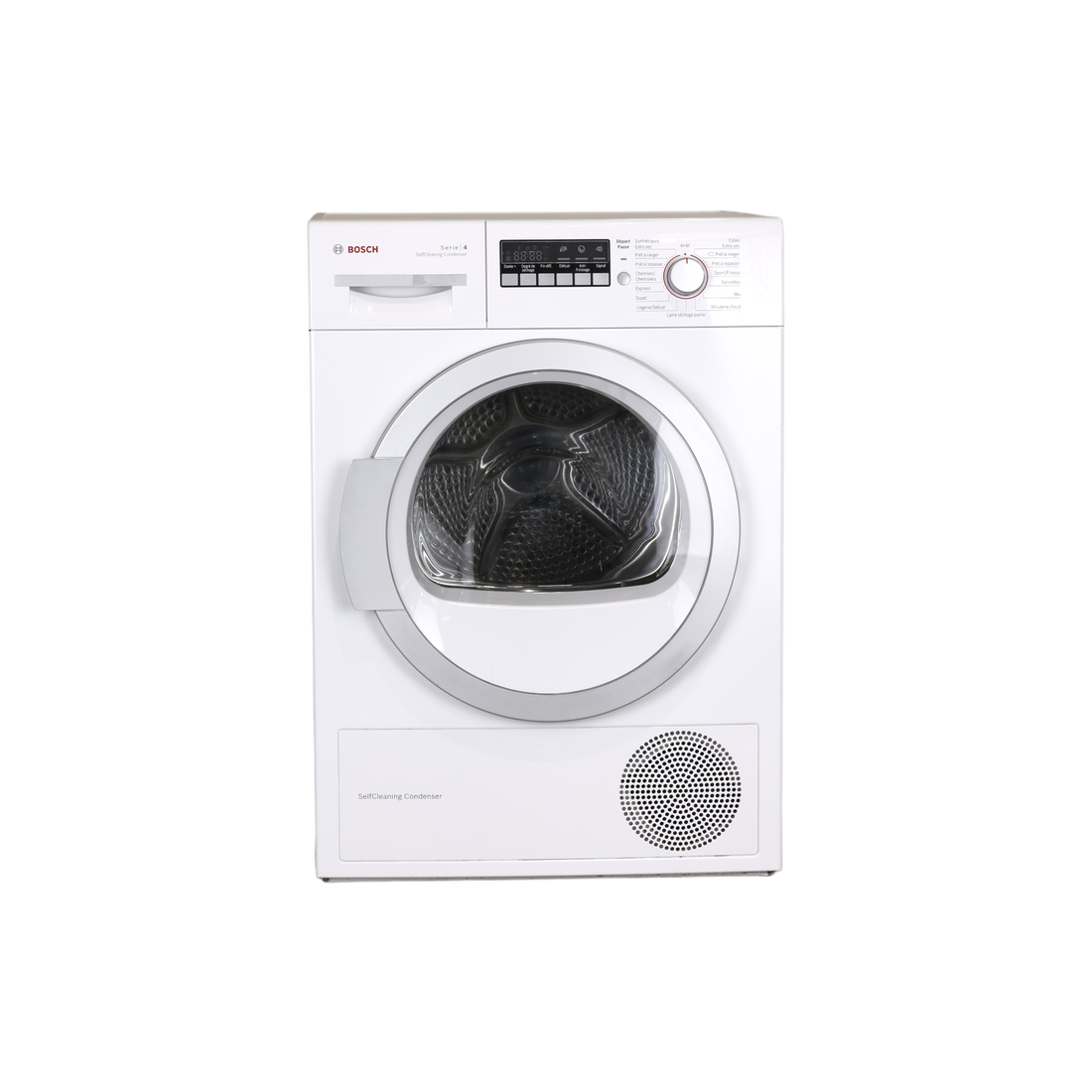 Seche-Linge Condensation 8 kg Reconditionné BOSCH WTW86430FF : vue de face