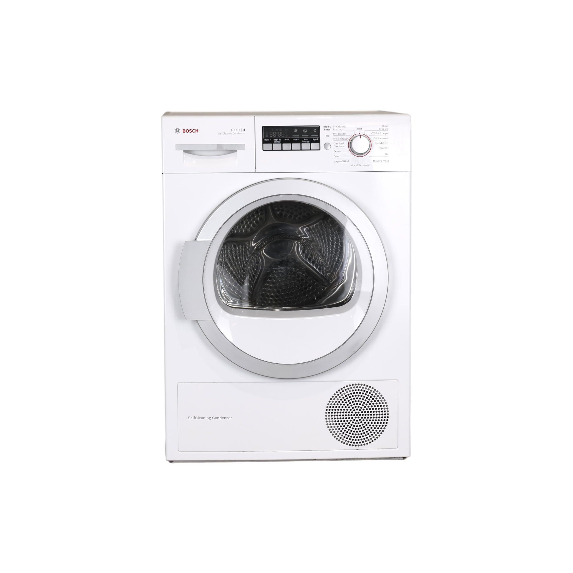 Seche-Linge Condensation 8 kg Reconditionné BOSCH WTW86430FF : vue de face