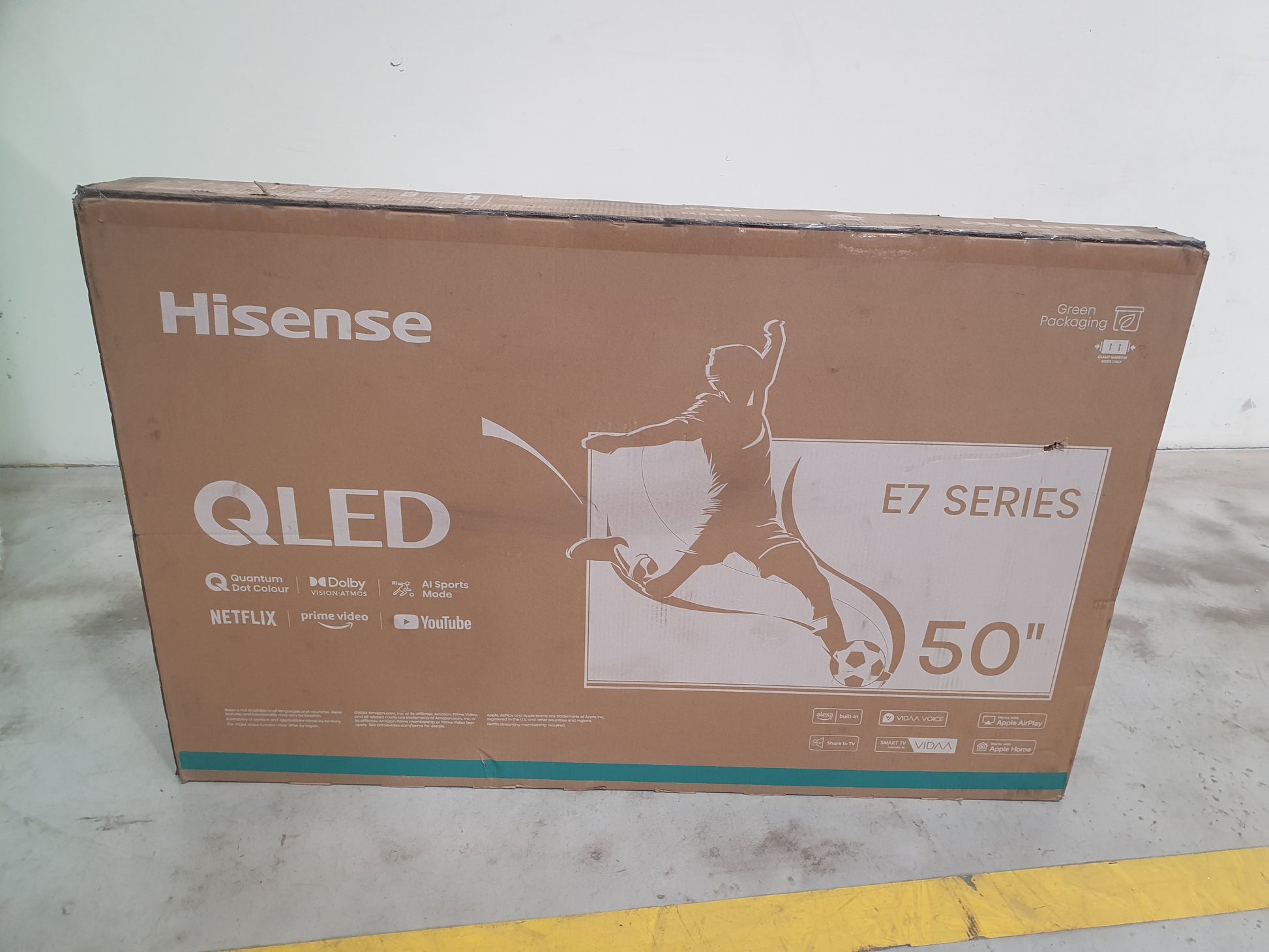 Téléviseur Led  Reconditionné HISENSE 50E7NQ 126 CM (50") : détails