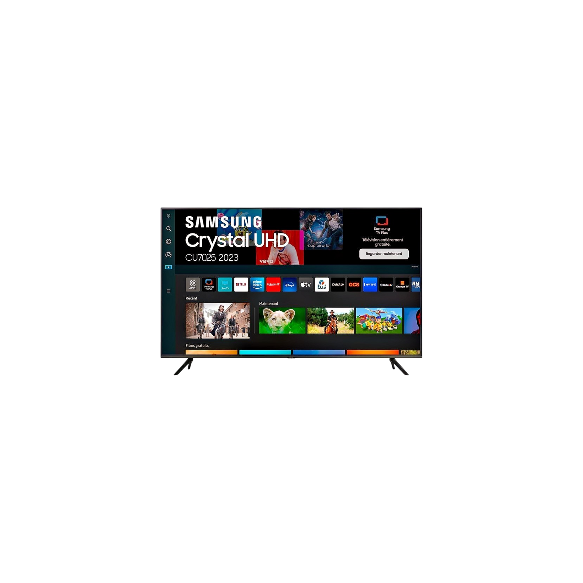 Téléviseur Led  Reconditionné SAMSUNG TU55CU7025 139 CM (55") : vue de face