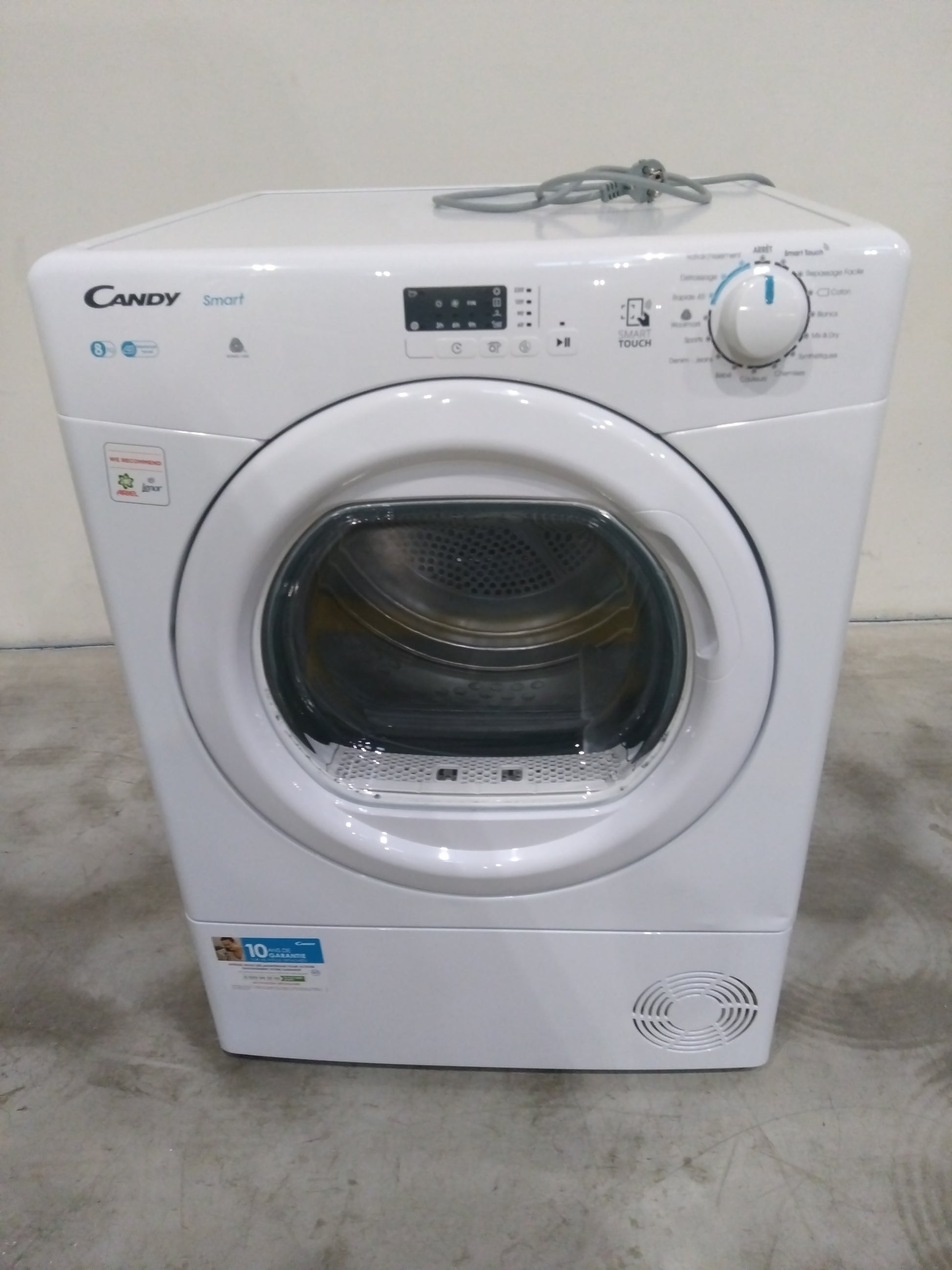 Seche-Linge Condensation 8 kg Reconditionné CANDY CSEC8LG-47 : détails