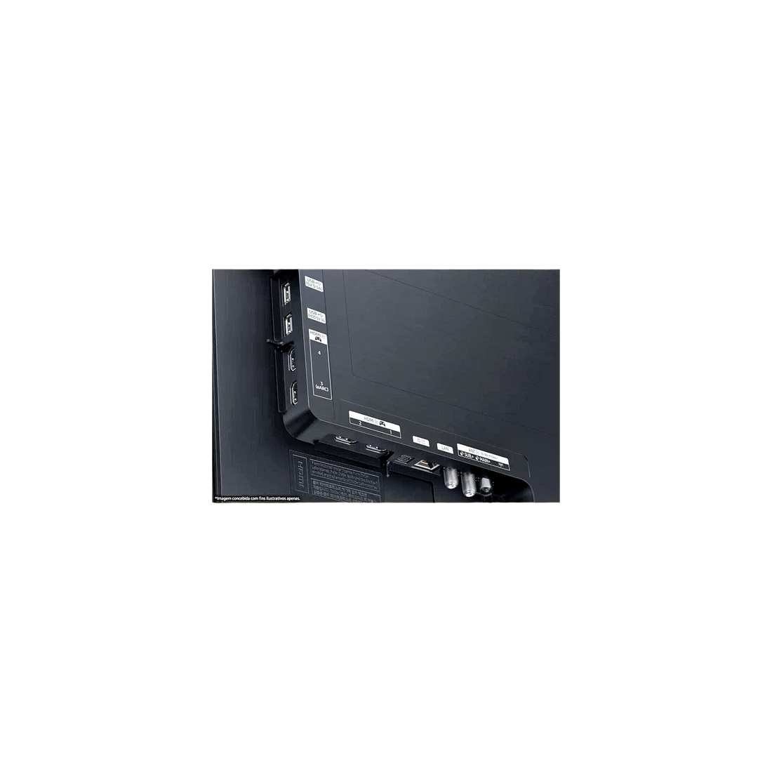 Téléviseur Oled  Reconditionné SAMSUNG TQ77S92D 194 CM (76") : vue du côté gauche