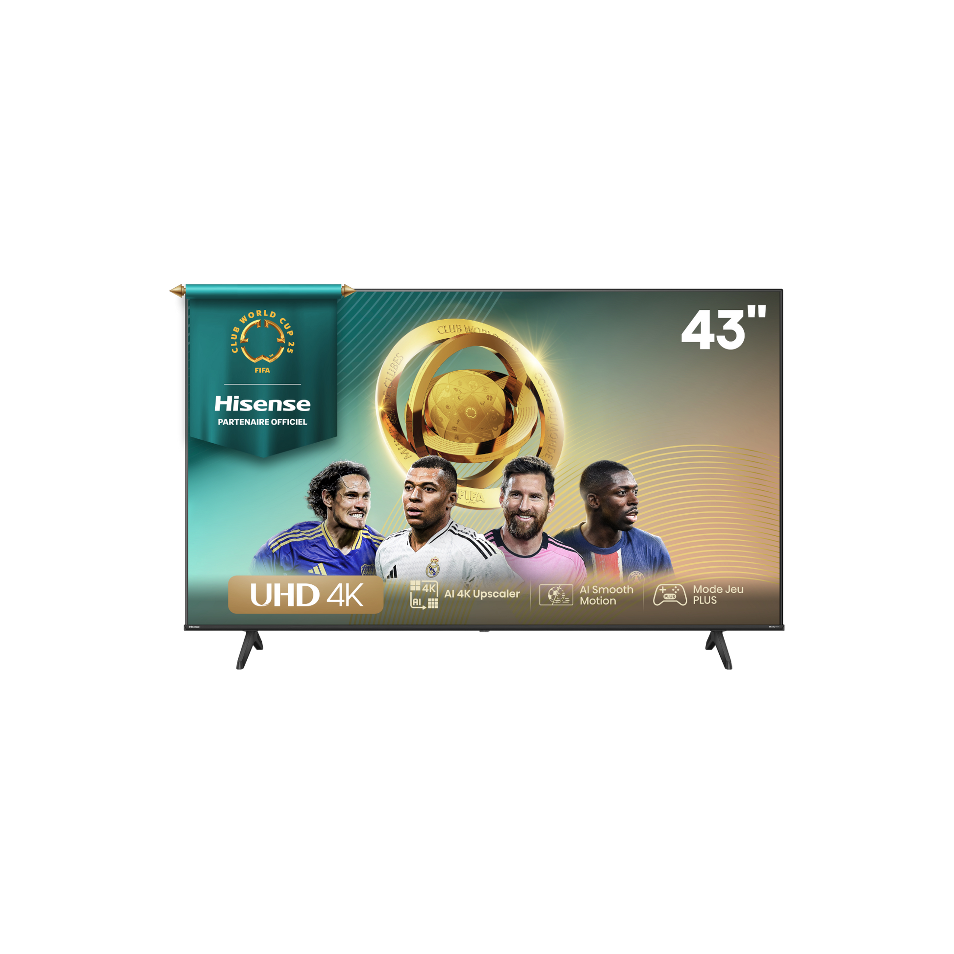 Téléviseur Led  Reconditionné HISENSE 43A6N 108 CM (43") : vue de face