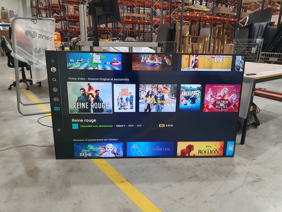 Téléviseur Led  Reconditionné SAMSUNG TQ75Q60C 189 CM (74") : détails