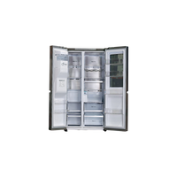 Réfrigérateur Américain 628 L Reconditionné LG GSXE90BSAD : vue de l'intérieur