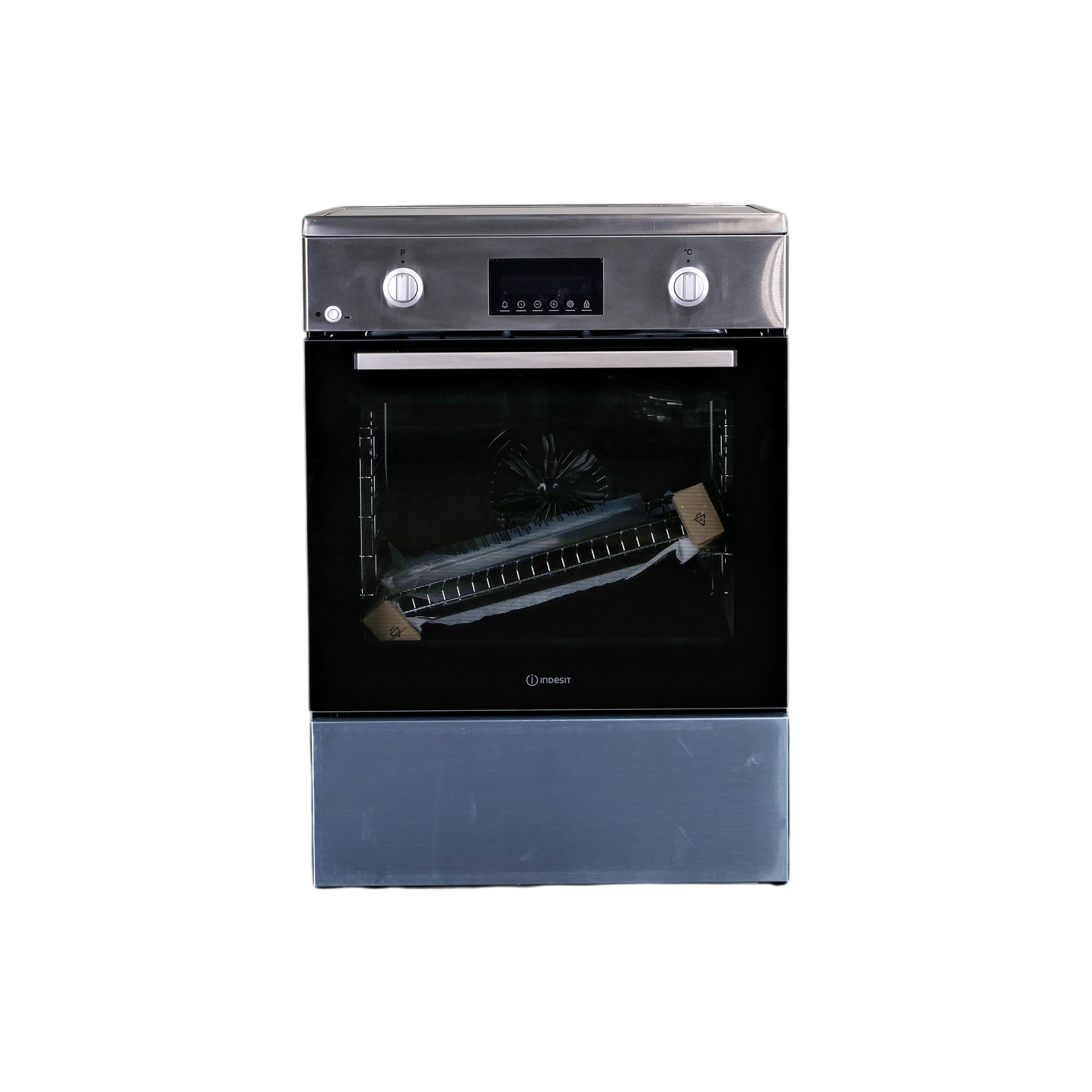 Cuisinière À Induction 72 L Reconditionné INDESIT I6I8LCSX : vue de face