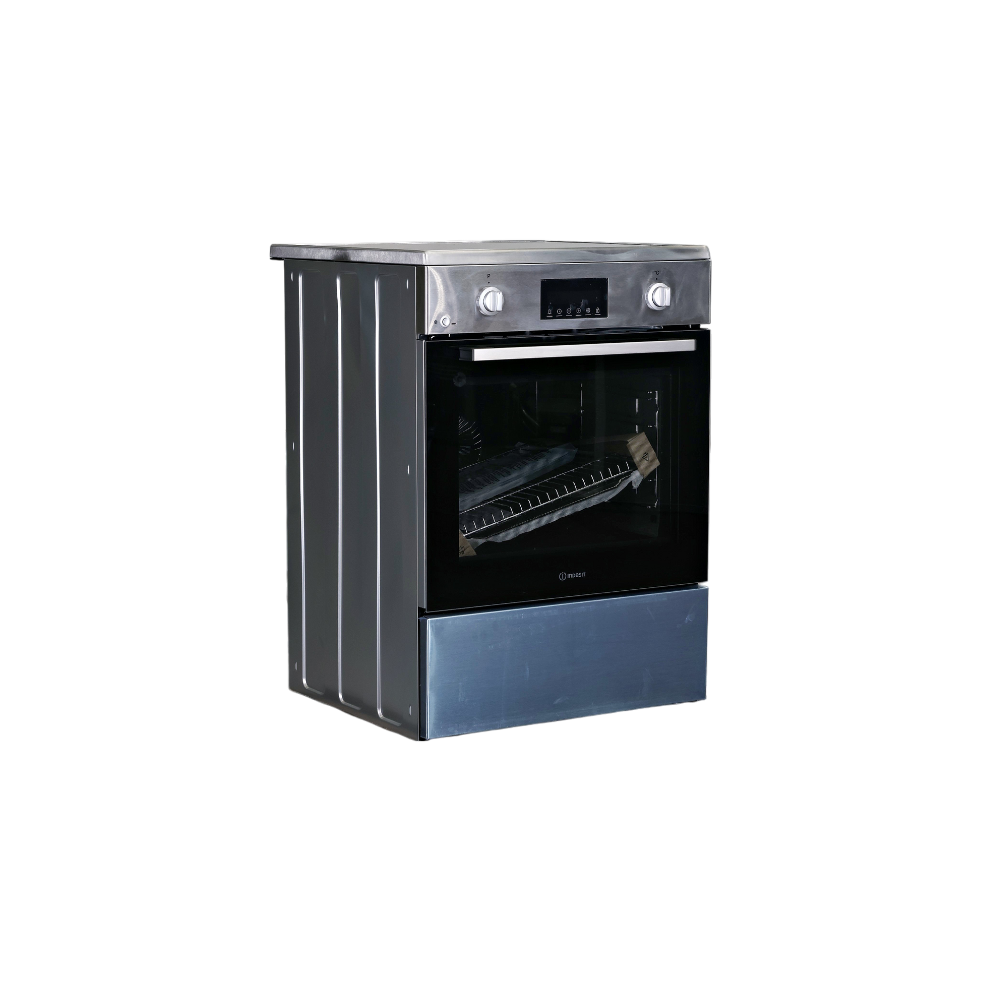 Cuisinière À Induction 72 L Reconditionné INDESIT I6I8LCSX : vue du côté droit