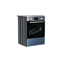 Cuisinière À Induction 72 L Reconditionné INDESIT I6I8LCSX : vue du côté droit